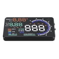 thumbnail image 4 of Advertencia de velocidad, velocímetro OBD II A8 de 5,5'' HU para automóvil, HUD de construcción robusta, 4 of 9
