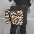 thumbnail image 6 of ZICANCN Laptop Case 13 inch, Funky Leopard Print Work Shoulder Messenger Business Bag for Women and Men, 6 of 9