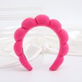thumbnail image 1 of Diadema de esponja en forma de nube para la parte superior del cráneo, cueva para el cabello, toalla para lavarse la cara, diadema de tela para mujer, 1 of 5