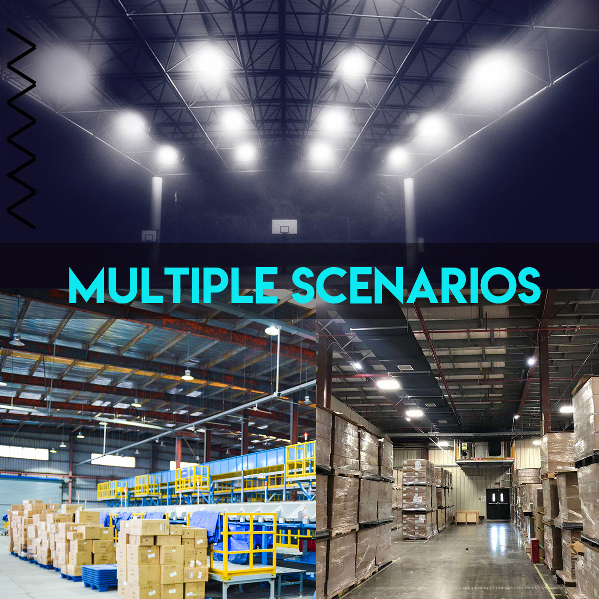 150W LED Corn Bulb, E26/E39 Mogul Base Lamp, 21000LM,5000K Daylight,AC85-265V, Replacement 700 Watt Metal Halide HID HPS CFL for Warehouse Parking Lot High Bay Light Fixture Garage Workshop