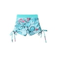 thumbnail image 4 of Sholeno Girls Quickly Dry Swimming Shorts Beach Sports Swim Trunks Drawstring Swim Bottoms Boardshorts Mint Green 14, 4 of 7