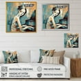 thumbnail image 4 of DESIGN ART Designart "Classic Female Pianist I" Modern Woman Wall Art Prints 16 in. wide x 16 in. high, 4 of 5