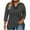 Black, variant on Taqqpue Women Tops Dressy Casual Short Sleeve Blouses Tops Loose Fit 3/4 Sleeve Shirts V Neck Plus Size Tees