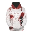 thumbnail image 3 of Sudadera con capucha con estampado 3D de calavera con sangre que gotea, sudadera con capucha para hombre, ropa de calle unisex, chándales casuales, estilo 4, 3 of 5
