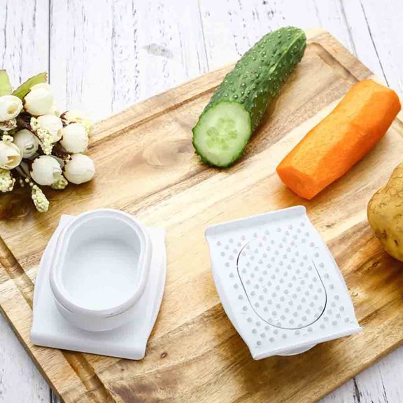 Multi-function Detachable Grater Slicer Finger Protector for Potato Carrot Cheese Salad Prep Kitchen