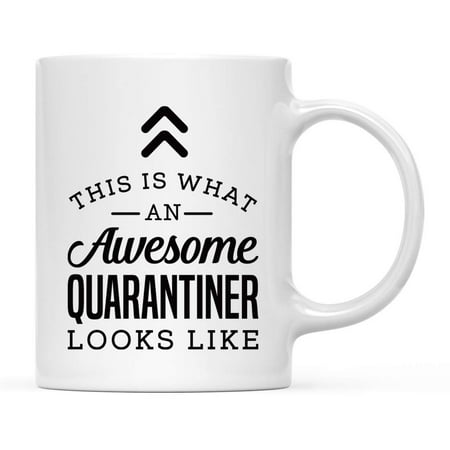 

Ceramic Coffee Tea Mug Thank You This is What an Awesome r Looks Like 1-Pack Funny Birthday Christmas Ideas Coworker Him He 11oz