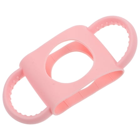 LOLIPPYY Pink Silicone Baby Bottle Support Detachable Design for Babies 1Pack