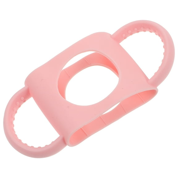 LOLIPPYY Pink Silicone Baby Bottle Support Detachable Design for Babies 1Pack