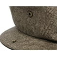 thumbnail image 3 of Patrick Francis Irish Adult Hat Donegal Tweed Flat Cap Celtic Knot Design Made in Ireland | Brown, 3 of 7