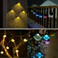 thumbnail image 7 of LINLIN Hanging Solar Lights Waterproof Colour Changing Solar Lantern Outdoor Lights Garden Fence Lights Wall Lights for Patio Tent Porch Yard Fence Deck, 7 of 7