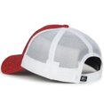 thumbnail image 6 of Outdoor Cap OCGLTR Small/Ladies Fit Cap, Slight Pre-Curved Visor-Ruby/White, 6 of 8