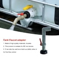 thumbnail image 5 of Ziuscore IBC Container Plastic Spout Drain Faucet Replacement on/off Control Connectors Fittings Accessories Replacing Parts 90° Long 32mm, 5 of 6