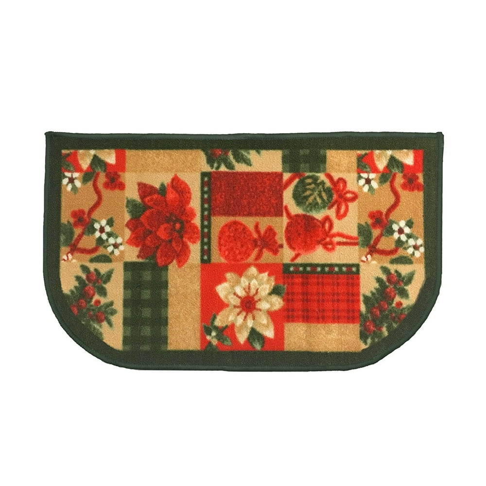 Christmas Slice Kitchen Rug, Christmas Gift 18"x30", DShape Walmart