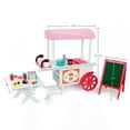 thumbnail image 5 of Playtime by Eimmie Furniture Cafe Cart with Accessories-18 Inch Doll, 5 of 5
