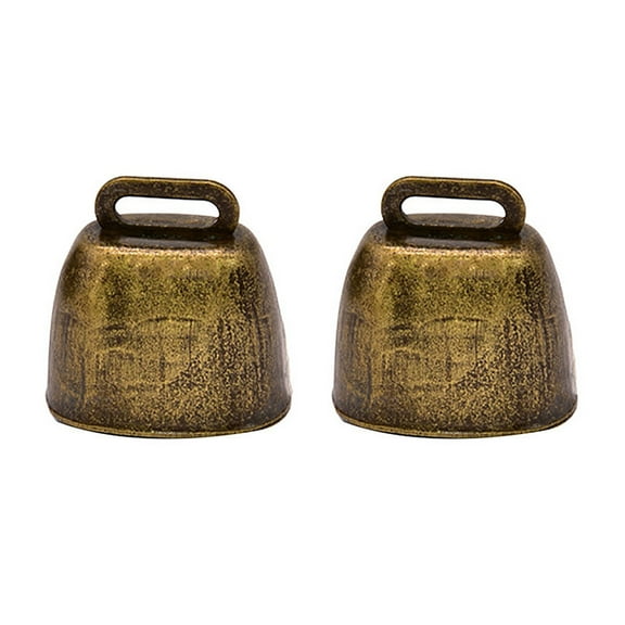 Bell Bells Loud Mini Cowbells Farm Grazing Brass Favor Party Noisemaker Doorbell Vintage Retro Craft Cow Custom Bronze