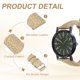 thumbnail image 3 of Correa de reloj Uxcell de 22 mm de ancho, cuero microfibra de liberación rápida, para hombres y mujeres, 3 of 7