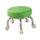 thumbnail image 3 of Taburete bajo Soledad con ruedas giratorias universales para niños verde, 3 of 9