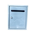 thumbnail image 5 of Locking Wall Mailbox Outdoor Mail Box Metal Drop Box Durable Versatile 8.5x12x2.8inch for Office Business Large Capacity, 5 of 8