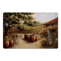 Creative Products Painted Tuscan Vineyard 27x18 Floor Mat