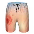 thumbnail image 4 of Kll The Sunset Of Dandelion Men'S Casual Summer Beach Shorts Hawaiian Shorts With Pockets-Xx-Large, 4 of 9