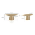 thumbnail image 3 of Otago Oval Dining Table Oak, 3 of 8