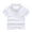 White, variant on XBASW Kids Baby Cotton T-Shirt Summer Lapel Tops for Girls Boys&nbsp;short Sleeve Tees Shirt Toddler&nbsp;solid Color Shirt for 2-10 Years