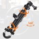 thumbnail image 4 of Soporte para cámara de acción para manillar de motocicleta, soporte para bicicleta, soporte para motocicleta, rotación de 360 grados, soporte de aluminio para cámara de tablero compatible, 4 of 5