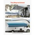 thumbnail image 2 of VEVOR 20' RV Replacement Awning Manual Trailer Awning for Most DC12V RVs, 2 of 9