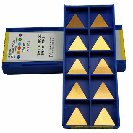 

10pcs TPKN1603PDSKR YBC301 TPKN1603 ZCC.CT CNC blade Carbide Inserts