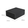 thumbnail image 4 of 1800+ Card Deck Case for Trading Cards, Magnetic Storage Box Top Side-Loading Game Cards Black+Red, 4 of 7