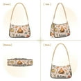 thumbnail image 7 of FORMRS Womens Shoulder Bag with Chain Strap Clutch Purse Cute Tote Handbag, Campfire Pattern, 7 of 7