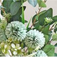 thumbnail image 3 of Topboutique Artificial Flowers,Faux Hydrangea Flower Arrangements,Fake Flowers Plants,Fake Flower Crafts for Wedding Bride Shower Blessing Gift Home Decoration,Green (Vase NOT Including), 3 of 7