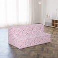 thumbnail image 4 of Nautical Foldable Mattress, Sea Shells Marine Life, 78.7" x 47.2", Pink Blue, by Ambesonne, 4 of 6