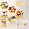 thumbnail image 3 of 48 Pack Food Storage Containers with Lids,16 oz Deli Containers,16oz Plastic Containers,Deli Food Storage Containers with Airtight Lids,Meal Prep Containers,BPA Free,Microwave/Freezer Safe, 3 of 8