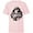 Soft Pink, variant on Disney and Pixar’s Up Dug Abstract Halftone - Short Sleeve T-Shirt for Kids - Customized-White