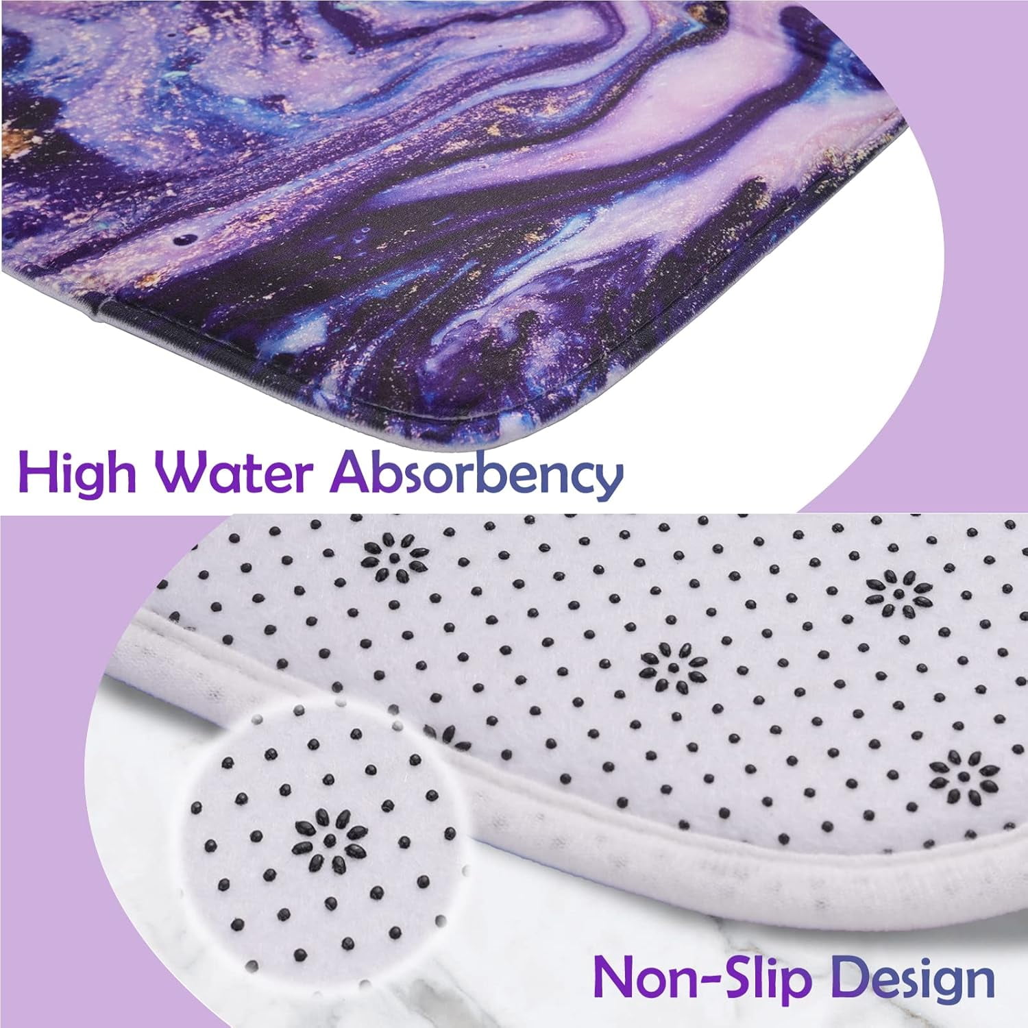 Bathroom Sets with Shower Curtain and Rugs, Toilet Lid Cover, and Non-Slip U Shape Mat, Waterproof Polyester Bathroom Shower Curtain Sets with 12 Hooks