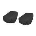 thumbnail image 4 of Fundas para asientos de barco de 2 piezas, fáciles de instalar y mantener, resistentes y universales. Negro, 4 of 8