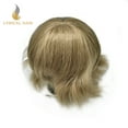 thumbnail image 6 of Lyrical Hair Toupee for Men Durable Full PU Mens Toupee Human Hair Replacement System Thin Skin Injected Hair System for Man, 6 of 7