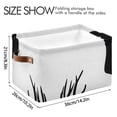 thumbnail image 4 of Deer Black Storage Bins Baskets With Handles Storage Box Clothes Organizer Organization Toys, 4 of 7