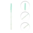 thumbnail image 3 of Unique Bargains 50 Pcs Portable Silicone Eyelash Brush for Bathroom Green Plastic Silicone, 3 of 5