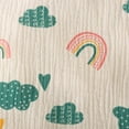 thumbnail image 6 of Odeerbi Baby Boy Girl Clothes Toddler Outfit Sleeveless Rainbow Cactus Print Tank Top Shorts Children Two-piece Set Green, 6 of 7