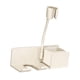 thumbnail image 1 of Soporte para secador de pelo, soporte de pared para secador de pelo, organizador de pared para secador de pelo Blanco, 1 of 7