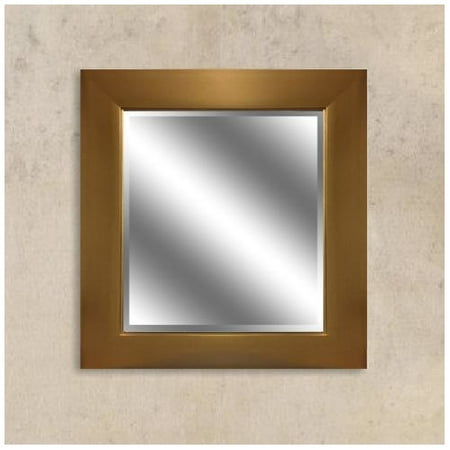 Y Decor  Gold Reflection Beveled Wall  Mirror  Walmart  com