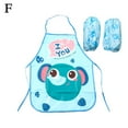 thumbnail image 4 of Playful Apron with Sleeves for Young Users, Dacron Build for Durability, Moisture Resistance, Pockets for Storage, Perfect for Crafts and Eating, 4 of 9