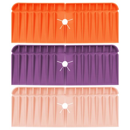 

3pcs Silicone Draining Pad Mat Multipurpose Shockproof Sink Splash Guard Kitchen Sink Accessories