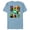 Ocean Blue, variant on Avengers and Spider-Man Silver Age Super Heroes Retro - Short Sleeve Blended T-Shirt for Adults - Customized-Navy Heather