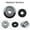 A, variant on M10 Quick Release Self-Locking Grinder Pressing Plate Flange Nut Power Chuck Set B