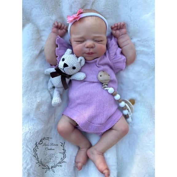 19inch pascale Soft Body Newborn Baby Reborn Doll Lifelike Soft Touch Cuddly Baby Multiple Layers Painting 3D Skin