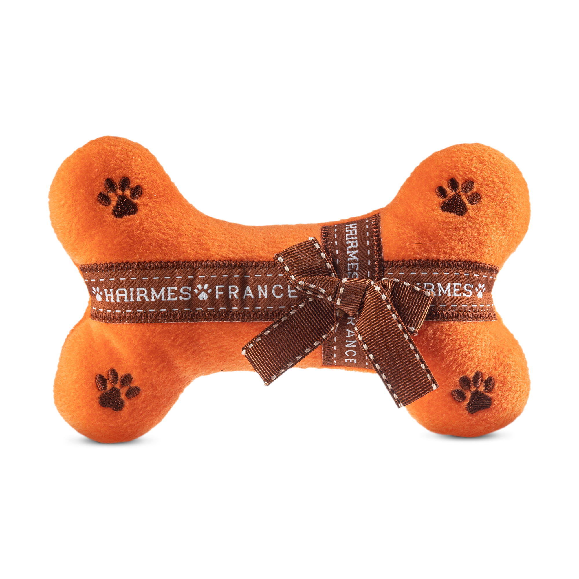 Prêt-à-Porter Dog Bones Unique Squeaky Plush Dog Toys Dog Diggin Designs Runway Pup Collection Balls & More