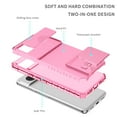 thumbnail image 2 of JTCASES for Google Pixel 8 Case, Sliding Camera Cover & Foldable Kickstand Shockproof Corners Anti-fall Rugged Anti-slip PC TPU Heavy Duty Protective Hybitd Shell - Pink, 2 of 11